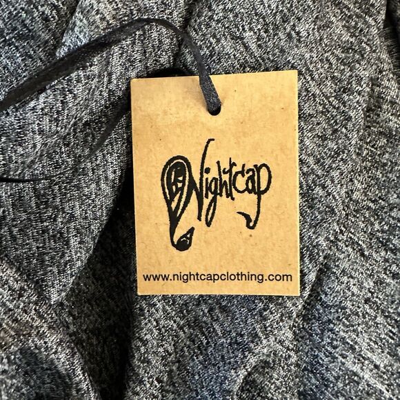 NWT Nightcap Clothing Silver Mini Wrap Dress Size 1 XS - Picture 8 of 9